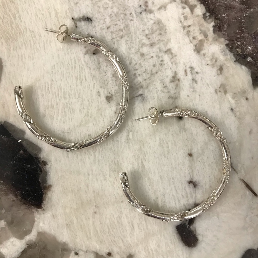 Native American Hand Crafted Solid Sterling Silve… - image 1